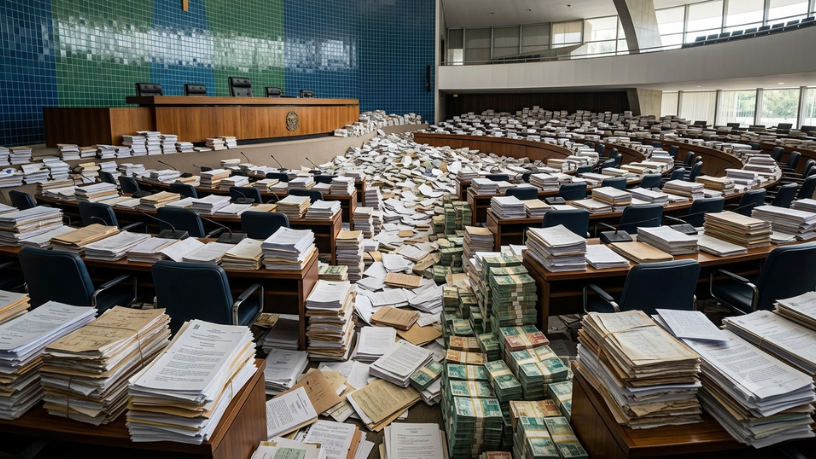 Congresso gastou R$ 6,18 bilhões e aprovou 710 propostas no 1º semestre