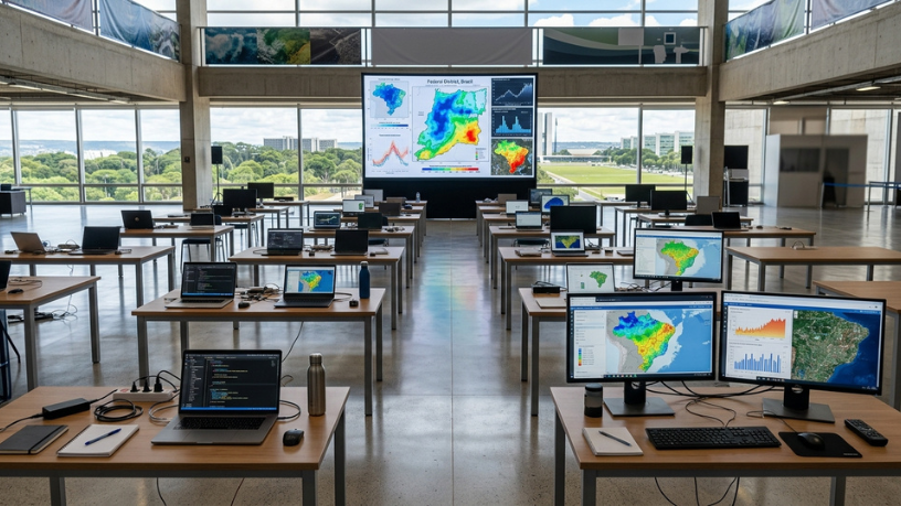 Hackathon em Brasília busca soluções tecnológicas para enfrentar eventos climáticos e melhorar políticas públicas